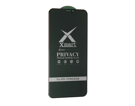 Zastitno staklo Tempered Glass X mart 9D Privacy - iPhone 11 Pro.