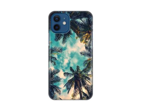 Silikonska futrola PRINT - iPhone 12 6.1 Palm Tree.