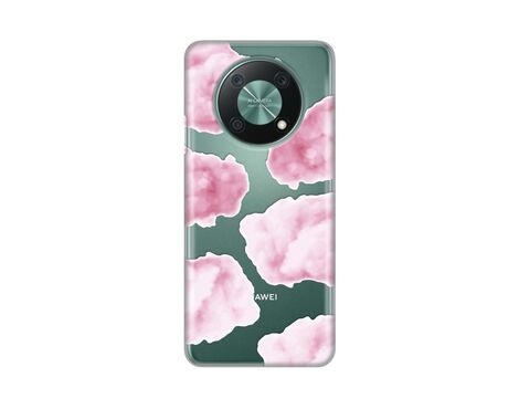 Silikonska futrola PRINT Skin - Huawei Nova Y90 Pink Clouds.