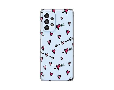 Silikonska futrola PRINT Skin - Samsung A336 Galaxy A33 5G Hearts Pattern.