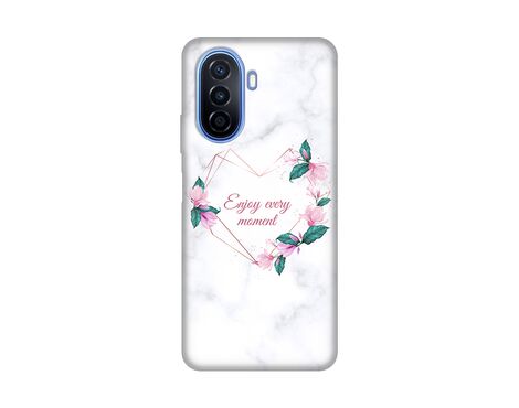 Silikonska futrola PRINT - Huawei nova Y70 Enjoy Every Moments.