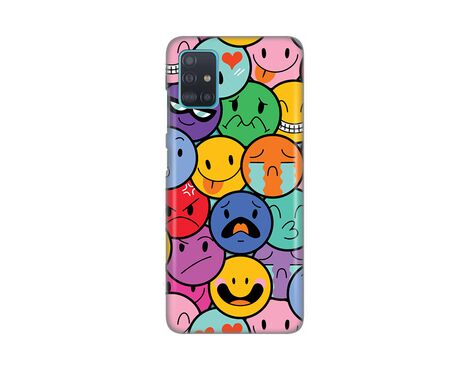 Silikonska futrola PRINT Skin - Samsung A515F Galaxy A51 Smiles.