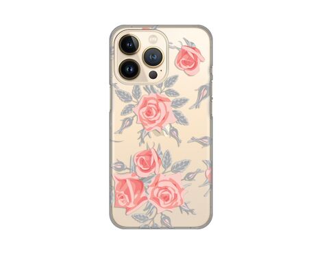 Silikonska futrola PRINT Skin - iPhone 13 Pro Elegant Roses.