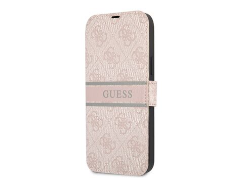 Futrola Guess Stripe Bk Pu - iPhone 13 roze (GUBKP13M4GDPI).