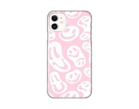 Silikonska futrola PRINT - iPhone 11 6.1 Pink Smiles.