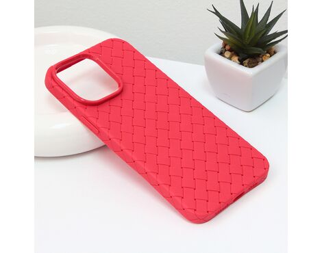 Futrola Weave case - iPhone 14 Pro Max 6.7 crvena.