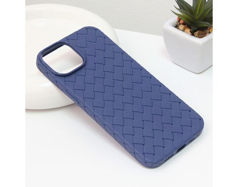 Futrola Weave case - iPhone 14 plava.