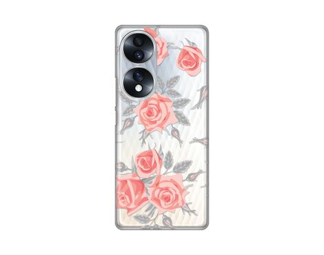 Silikonska futrola PRINT Skin - Huawei Honor 70 Elegant Roses.