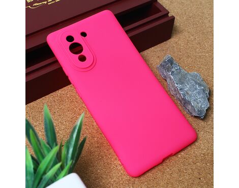 Silikonska futrola Teracell Giulietta - Huawei Nova 10 mat pink.