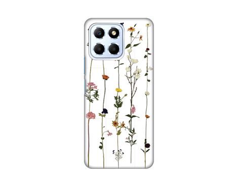 Silikonska futrola PRINT Skin - Huawei Honor X6 Flower.