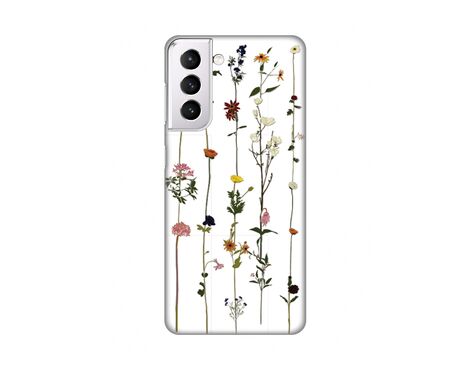 Silikonska futrola PRINT Skin - Samsung G991 Galaxy S21 Flower.