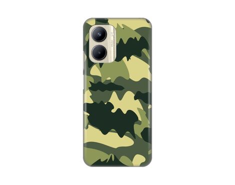 Silikonska futrola PRINT Skin - Realme C33 Army.