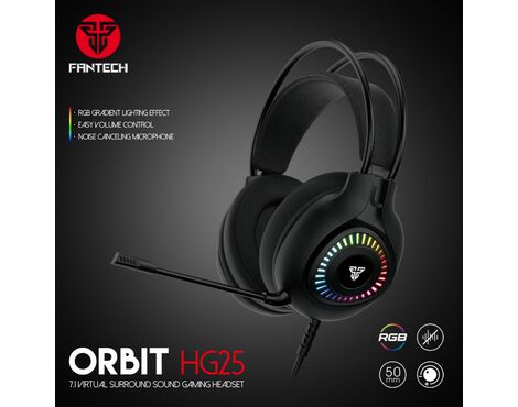 Slusalice Gaming Fantech HG25 Orbit crne.