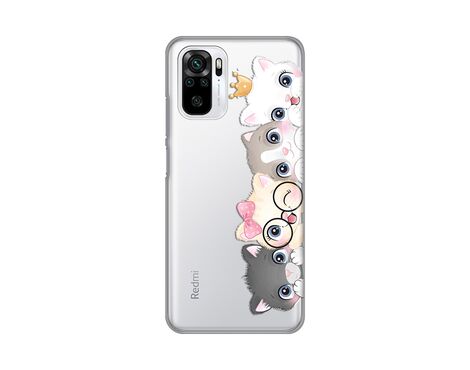 Silikonska futrola PRINT Skin - Xiaomi Redmi Note 10 4G/10s Cats.