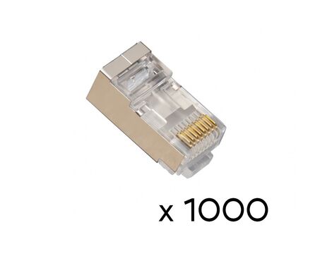 Konektor RJ45 metal CAT 6 8P8C JWD-AD82 1000 kom (metal).