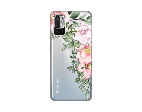 Silikonska futrola PRINT Skin - Xiaomi Redmi Note 10 5G Gentle Rose Pattern.