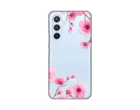 Silikonska futrola PRINT Skin - Samsung A546B Galaxy A54 5G Rose flowers.