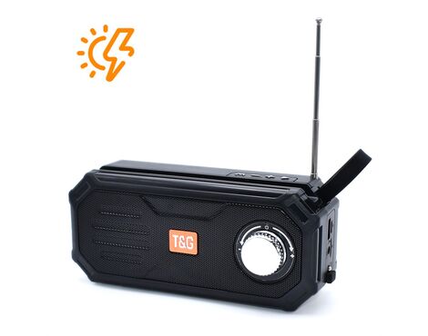 Bluetooth Zvucnik T&G Solarni TG612 crni.