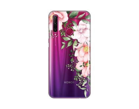 Silikonska futrola PRINT Skin - Huawei Honor 20 Lite/Honor 20e Gentle Rose Pattern.