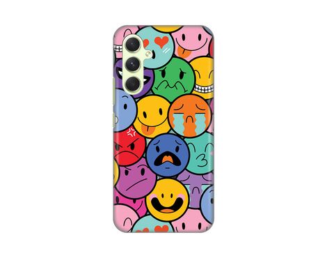 Silikonska futrola PRINT Skin - Samsung A546B Galaxy A54 5G Smiles.