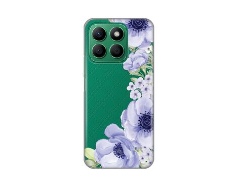 Silikonska futrola PRINT Skin - Huawei Honor X8b Blue Roses.