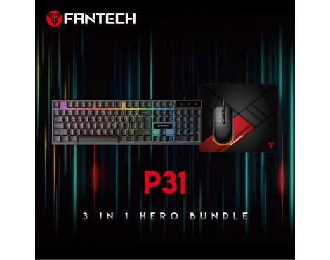 Combo set Gaming Fantech P31 Hero 3u1.