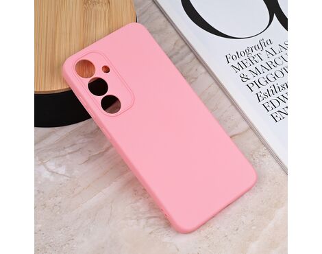 Silikonska futrola Teracell Giulietta - Samsung S721B Galaxy S24 FE mat roze.