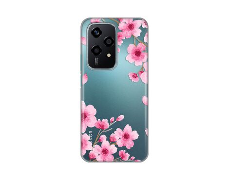 Silikonska futrola PRINT Skin - Huawei Honor 200 Lite Rose Flowers.