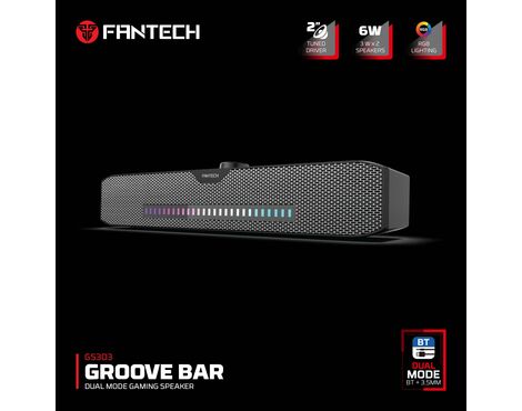 Bluetooth zvucnik Fantech GS303 GROOVE BAR crni.