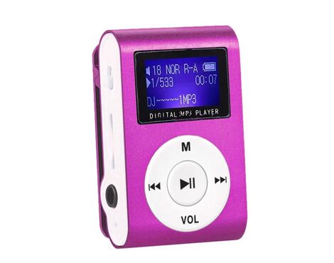 MP3 player LWD nano LCD displej (ekran) 8GB pink.