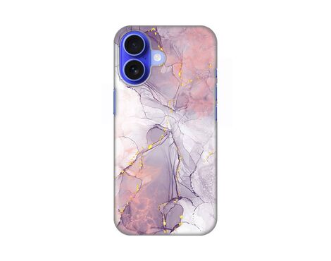 Silikonska futrola PRINT - iPhone 16 6.1 Pink Marble.