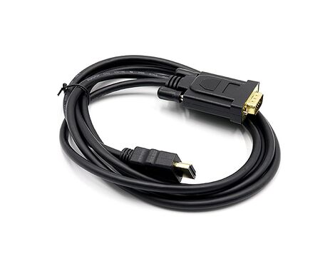 HDMI kabl na VGA 1.8m crni (MS).