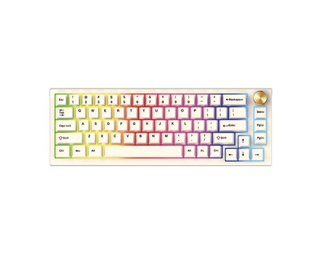 Tastatura gejmerska mehanicka bezicna MAXFIT67 MK858 space edition (Kaith box white (beli) switch) FANTECH (MS).