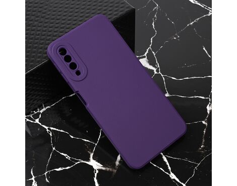 Silikonska futrola Teracell Giulietta - Samsung A750FN Galaxy A7 2018 mat tamno ljubicasta.