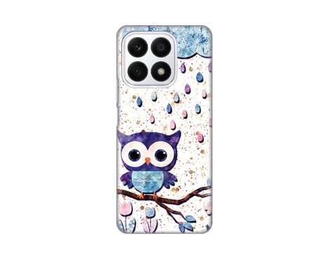 Silikonska futrola PRINT Skin - Huawei Honor X8a Owl.