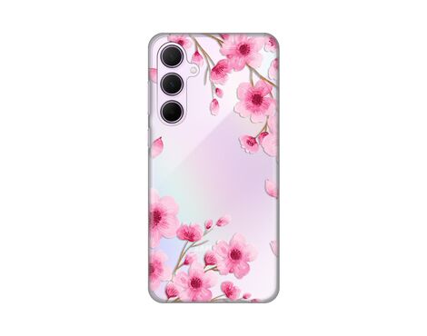 Silikonska futrola PRINT Skin - Samsung A356B Galaxy A35 5G Rose Flowers.