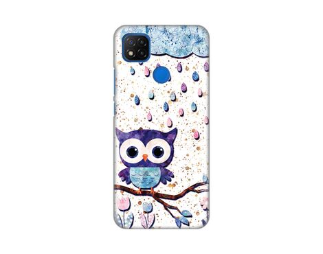 Silikonska futrola PRINT Skin - Xiaomi Redmi 9C/Redmi 10A Owl.