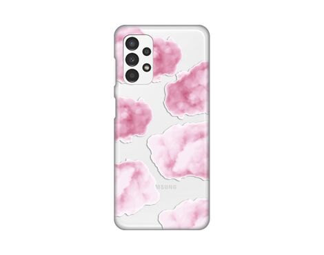 Silikonska futrola PRINT Skin - Samsung A135 Galaxy A13 4G Pink Clouds.