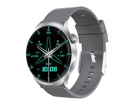 Smart Watch DT4 Mate srebrni (silikonska narukvica) (MS).