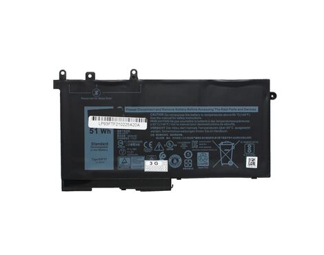 Baterija - laptop Dell Latitude E5280, E5580, E5590 93FTF.