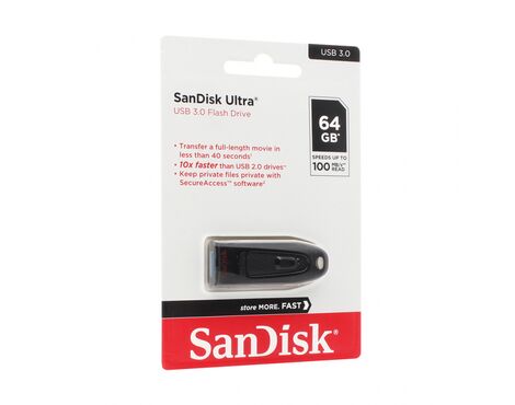 USB flash memorija SanDisk Cruzer Ultra 3.0 64GB.