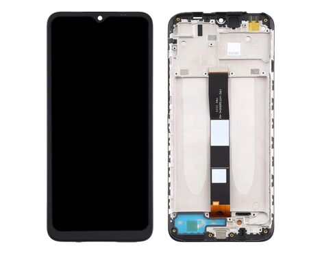 LCD displej (ekran) - Xiaomi Redmi 9C/ 9A + touchscreen black (crni) + frame black.