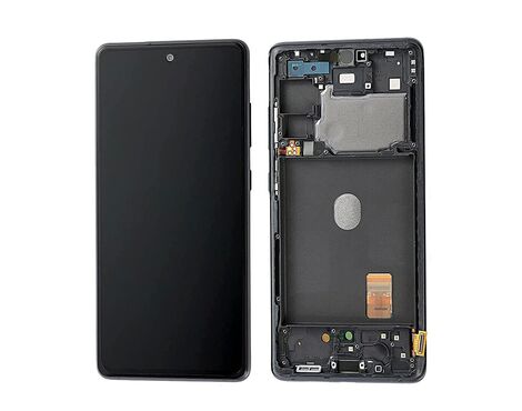 LCD displej (ekran) - Samsung G780F Galaxy S20 FE + touchscreen WITH FRAME black (crni) INCELL.