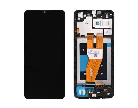 LCD displej (ekran) - Samsung A055 Galaxy A05 + touchscreen + frame black (crni) FULL ORG-SP.