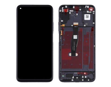 LCD displej (ekran) - Huawei Nova 5T+touch screen crni+frame CHO.