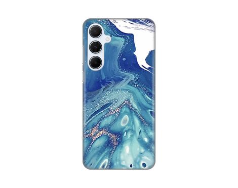 Silikonska futrola PRINT - Samsung A556 Galaxy A55 5G Blue Marble.