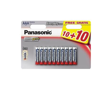 Panasonic baterije LR03EPS/20BW-AAA 20kom Alkalne Everyday.