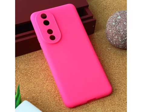 Silikonska futrola Teracell Giulietta - Huawei Honor 90 mat pink.