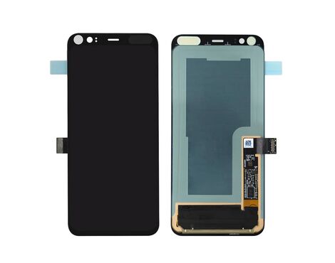 LCD displej (ekran) - Google Pixel 4+touch screen crni OEM.