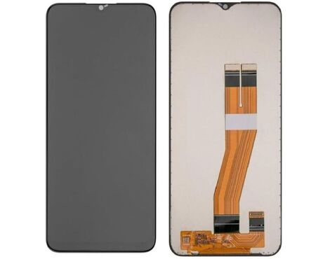 LCD displej (ekran) - Samsung A025 Galaxy A02s+ touchscreen (without frame) black (crni) Service Pack ORG/GH81-20118A.